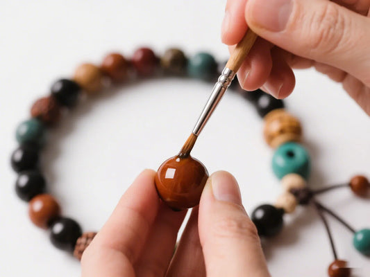 How to make beads with polymer clay?