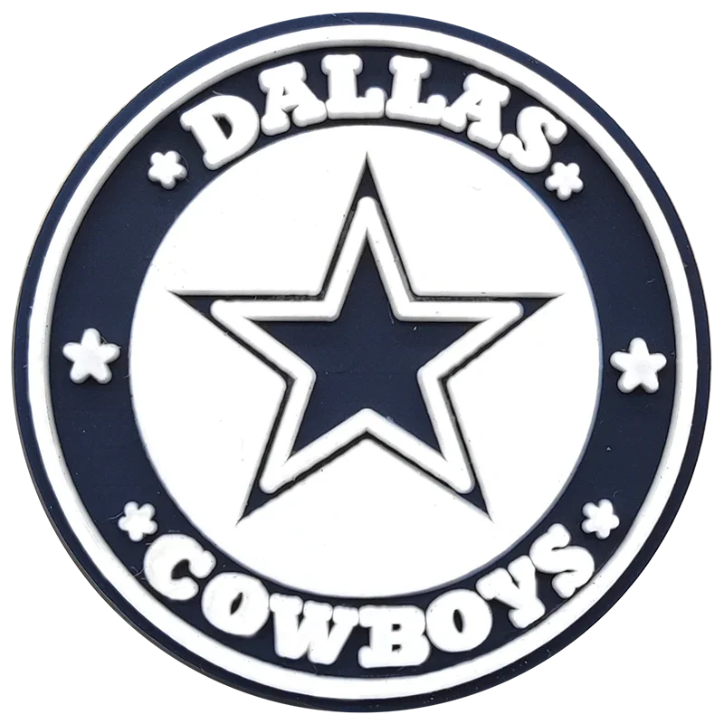 NEW NFL 30 Teams Silicone Focal Beads