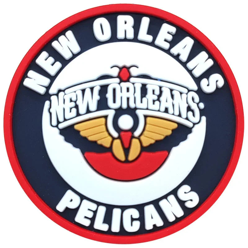 30 NBA team logo focus beads