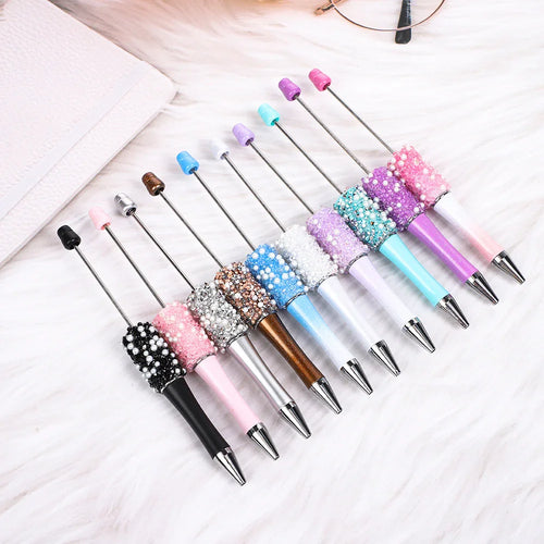 Pearl Starry Sky Bead Pen Educational Sugar Ballpoint Pen