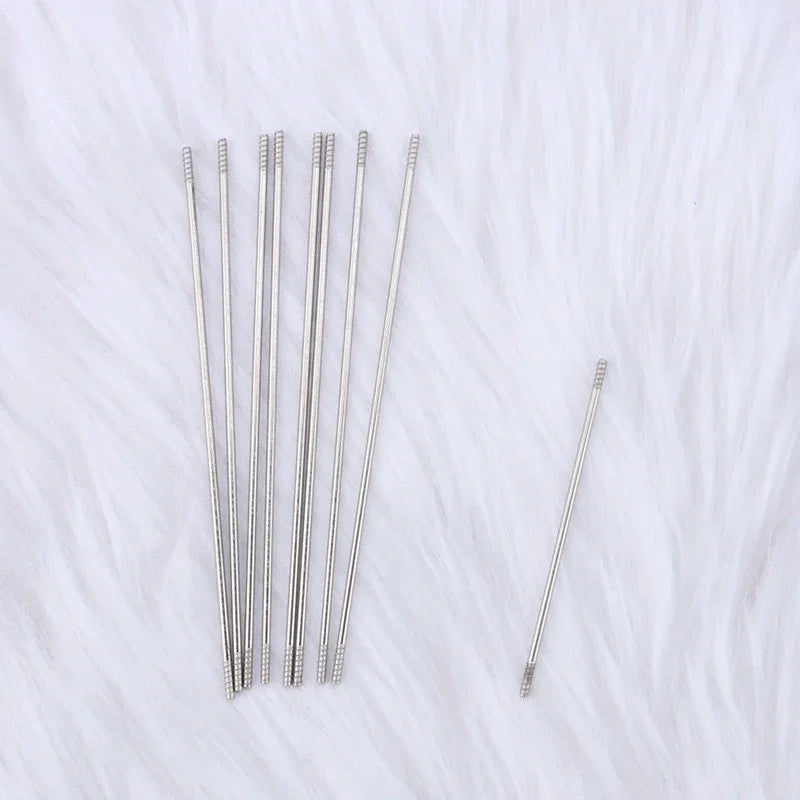 Beaded stainless steel wire Beaded pen Meng grain pen anti-rust 72mm/117mm special replacement wire