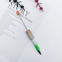 46-orange white green