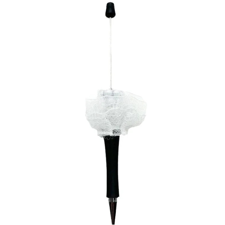 Pearl mesh bead pen educational handmade bead pen