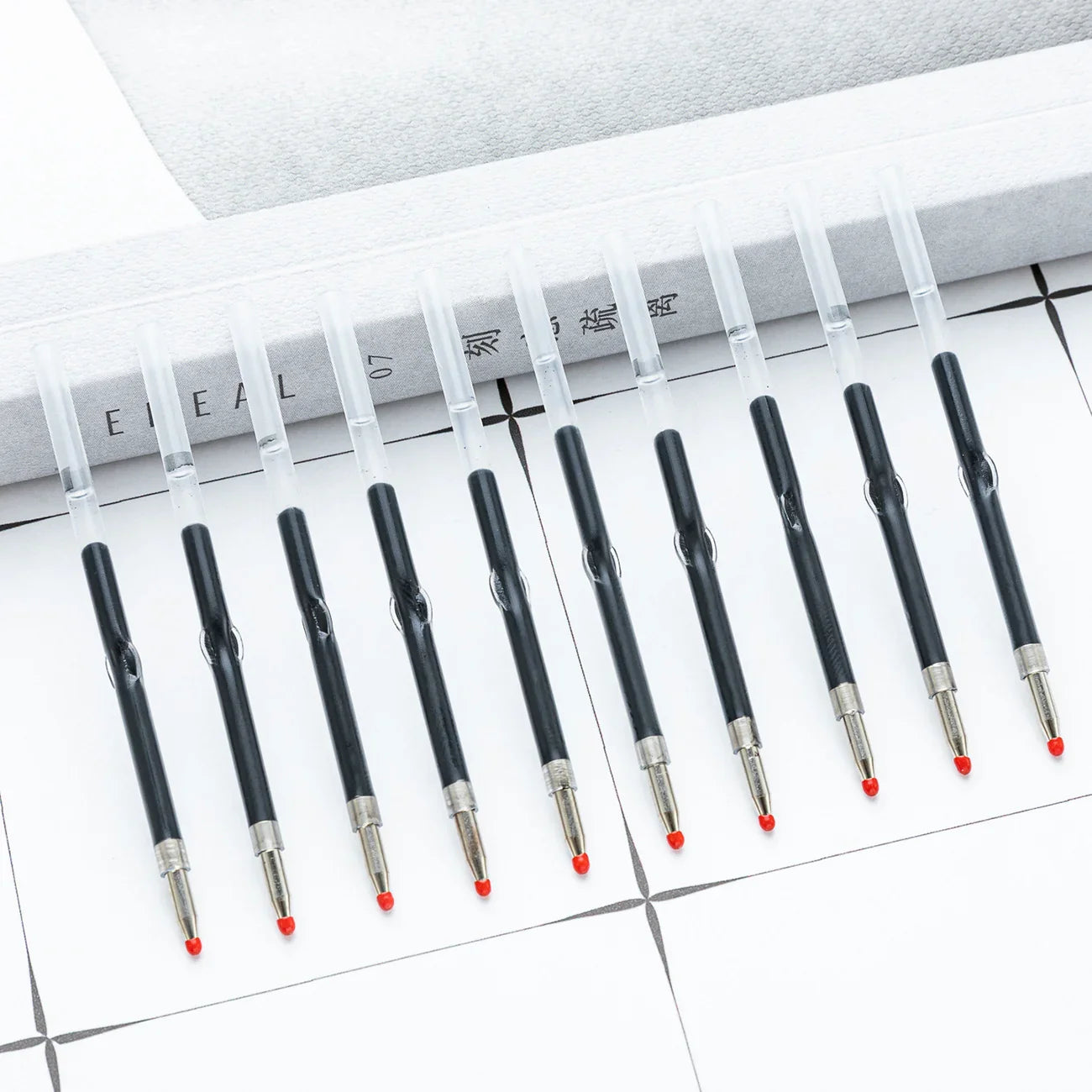 Ballpoint pen replacement core