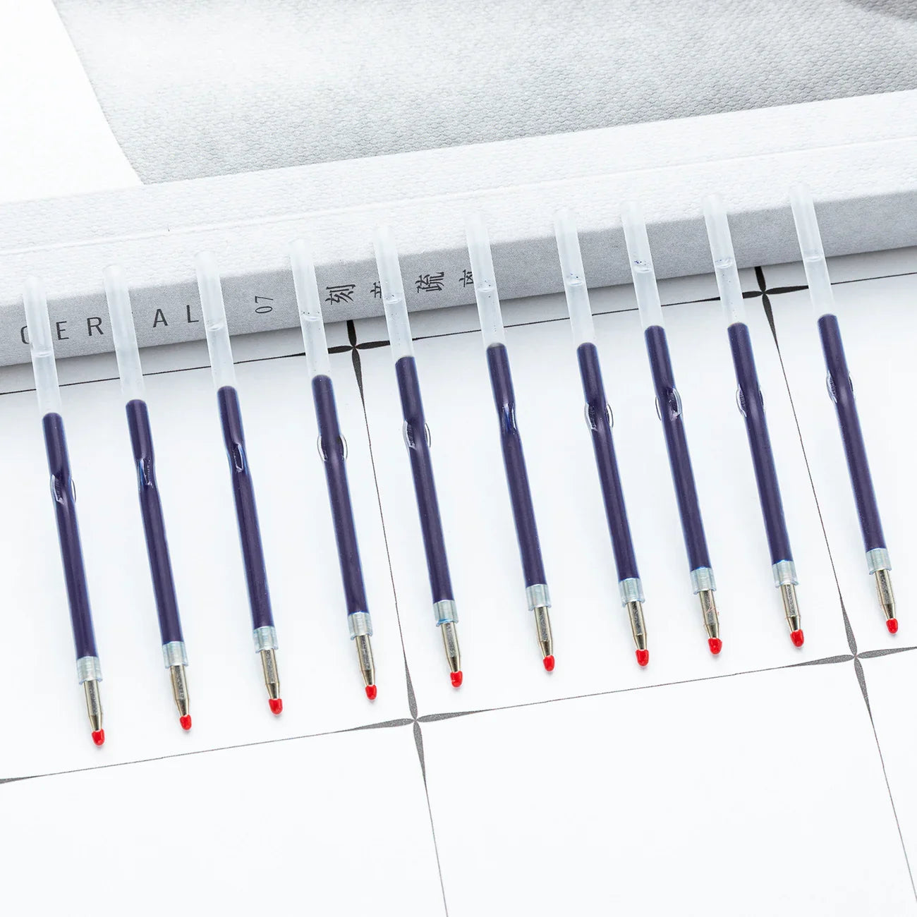 Ballpoint pen replacement core