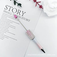 44-three-color gradient rose white powder