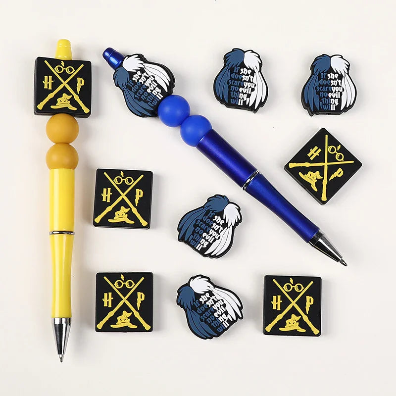 Magician silicone beads drop glue beads DIY bead pen decoration witch silicone beads