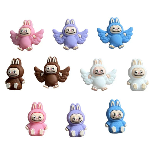 3DLabubu silicone beads DIY pen string beads accessories