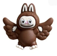 dark brown with wings