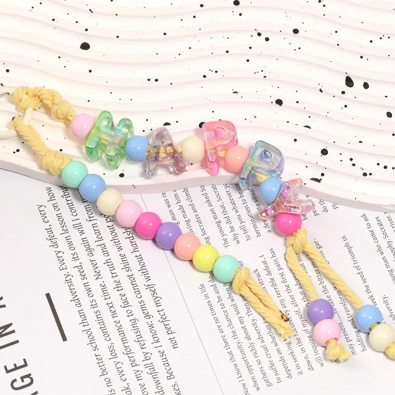 acrylic beads Macaroon random color