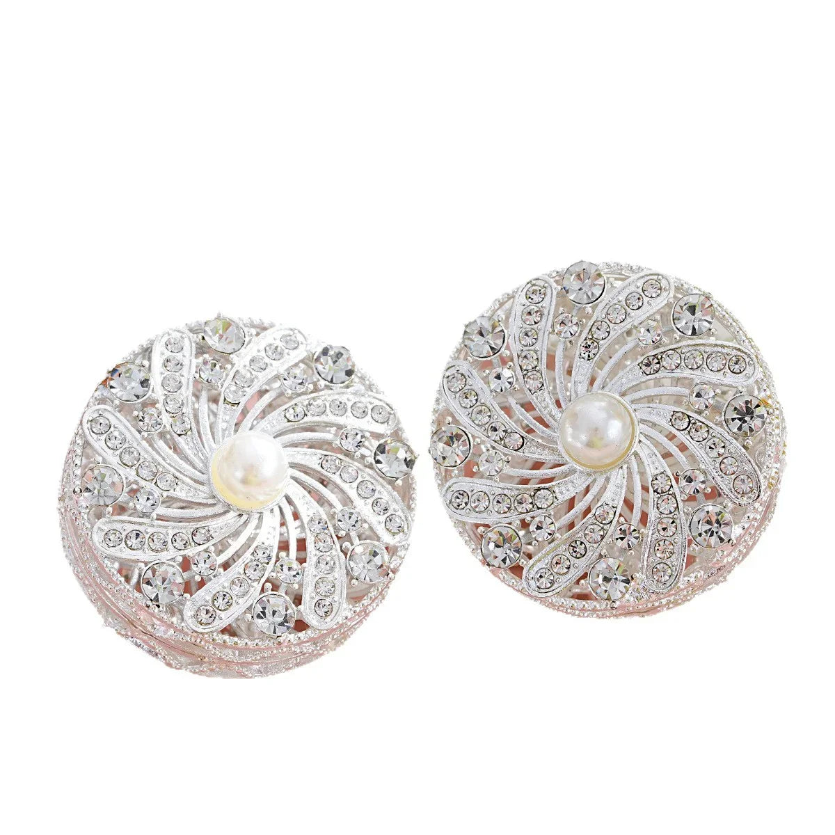 Luxury craft diamond-encrusted bear straight hole beads DIY hand-made wearable pen mobile phone chain bag chain car accessories