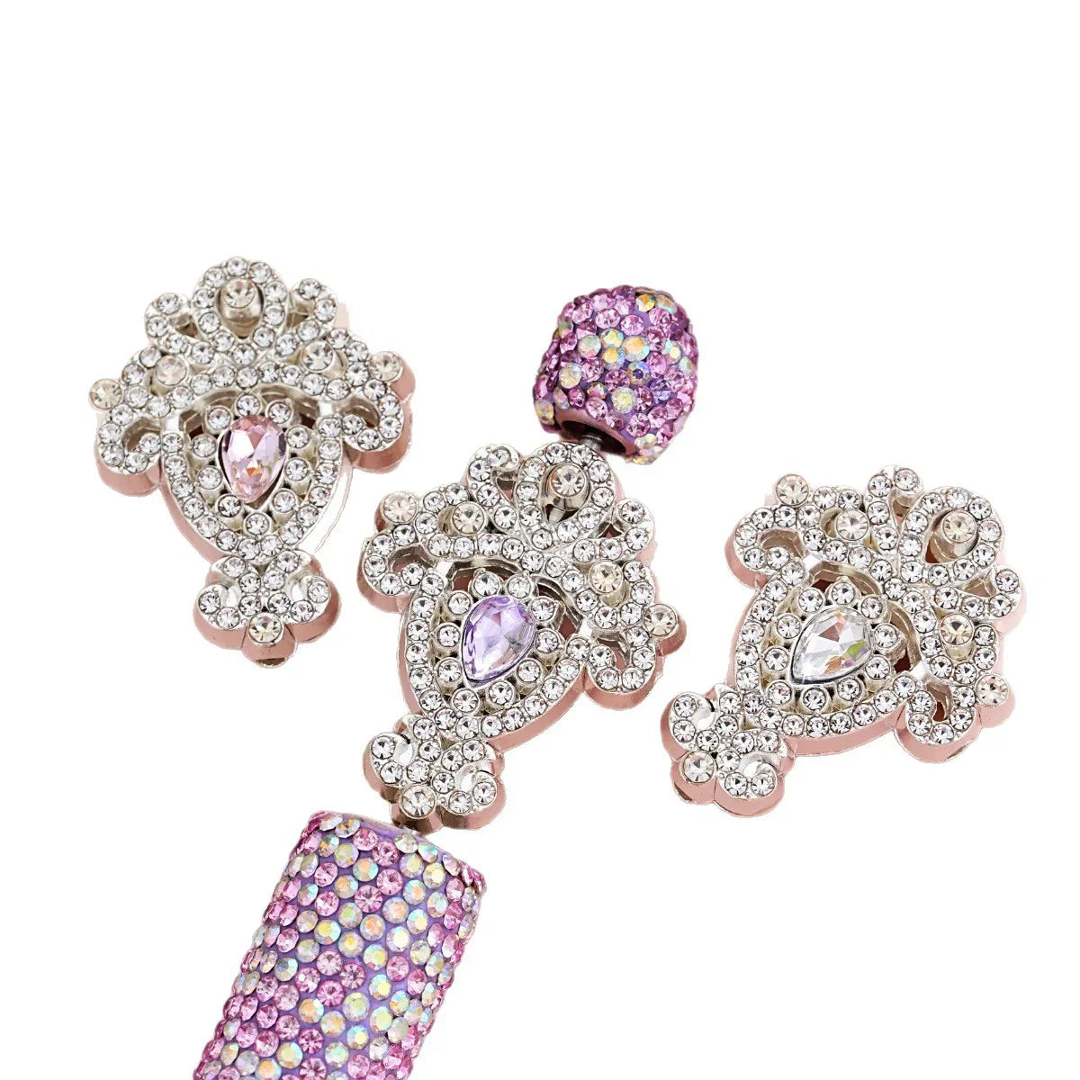 Zinc Alloy Full Diamond Super Flash Auspicious Knot Wuliji Diamond