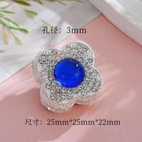 silver transparent blue