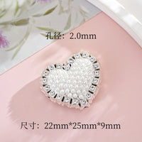 silver white diamond pearl