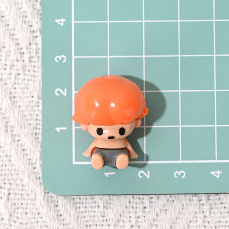 Cartoon Bubble Matt Sitting Little Sweet Bean Dimoo Rubber Beads