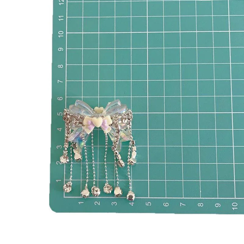 Handmade Bowknot Tassel Loose Beads