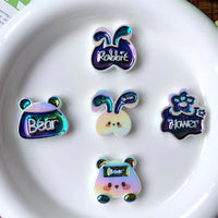 Bunny plate (mixed color random hair)