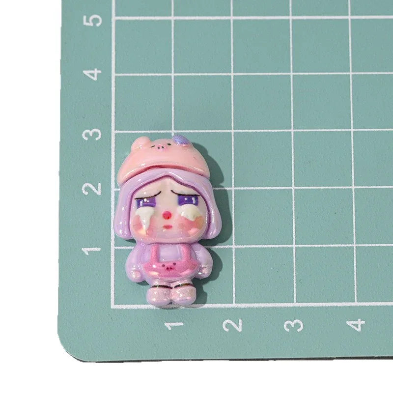 UV Color-plated Cross-dressing Crying Baby SP Alien Loose Beads