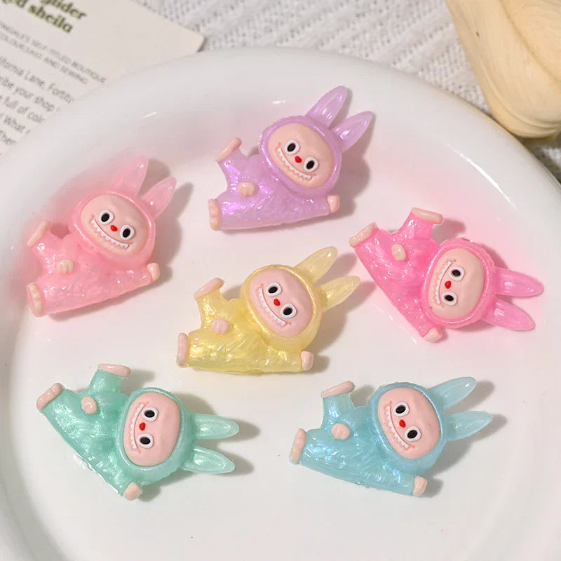 New Pull Cloth Side Three-dimensional Rubber Beads