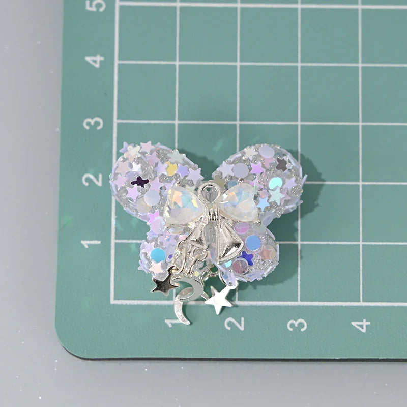 Bow Diamond Beads Large Flash Shaped Beads