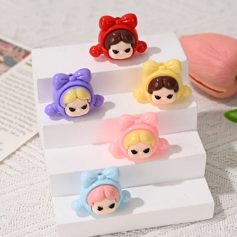Acrylic Beads SP Girl Soft Tape Hole