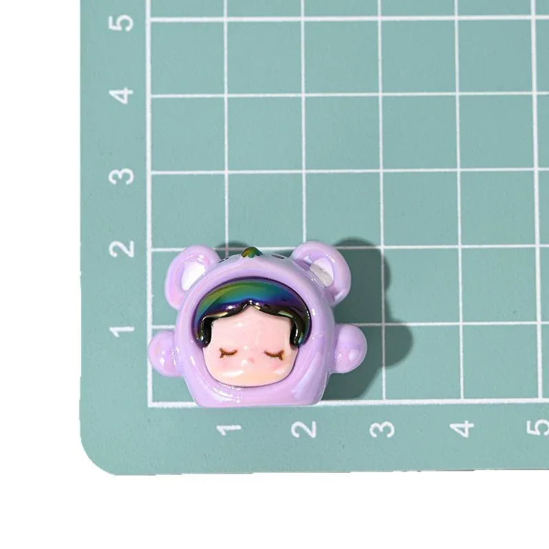 Straight Hole UV Color-plated Stereo Variant Sp Cartoon Shaped Beads