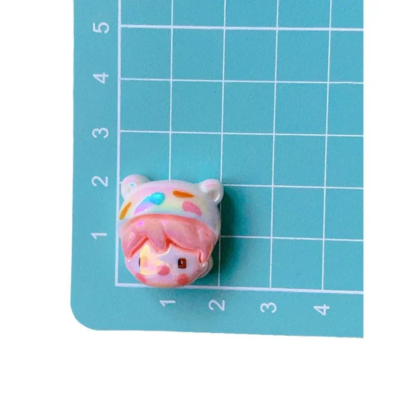 Through-hole Cute Little Sweet Bean Cartoon Shaped Beads