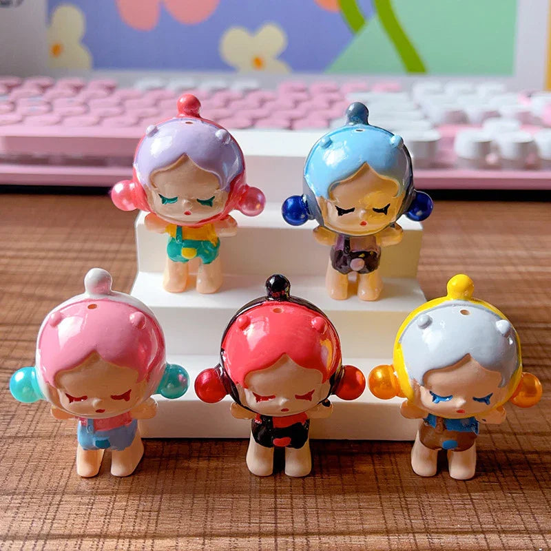 Three-dimensional Cartoon SP Hand-painted Cute Grains with Holes