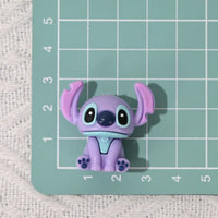 purple sitting