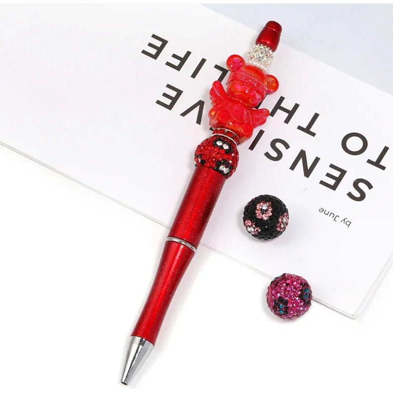 16mm Soft Clay Colored Full Drill Ball Straight Hole Beads