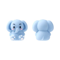 3D elephant beads