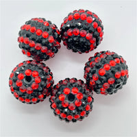 black red