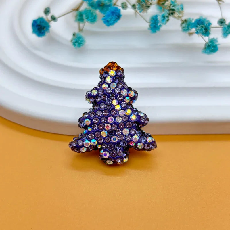 Christmas Tree Soft Clay Beads Drilled Straight Hole Beads