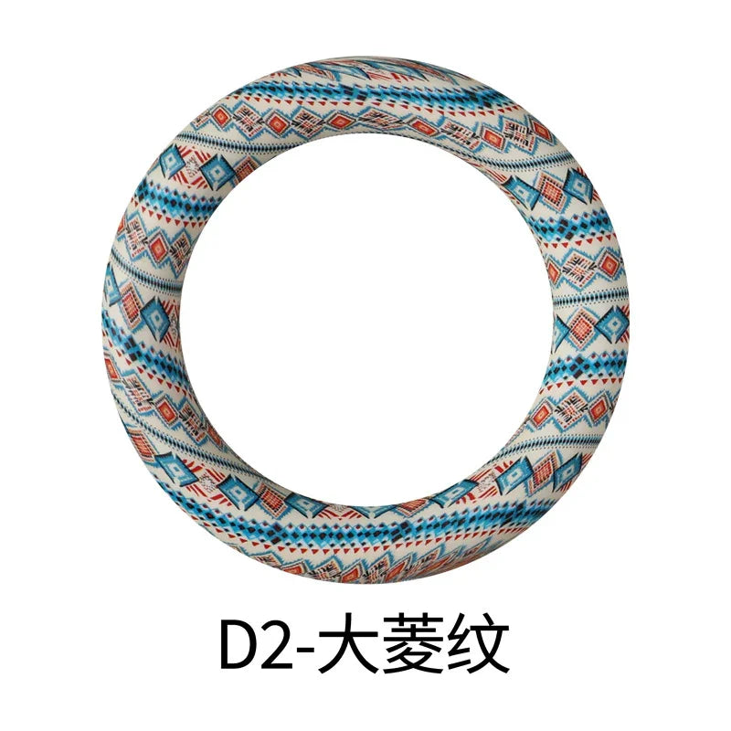 Flower Printing Silicone Circle 65mm Water Transfer Ring