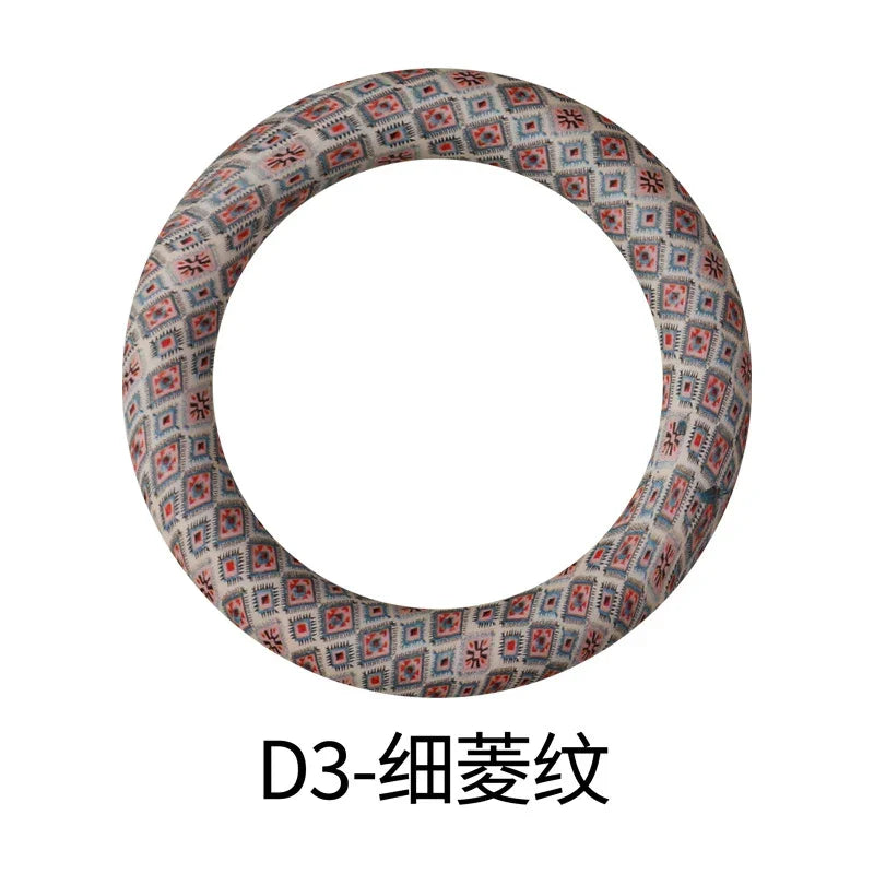 Flower Printing Silicone Circle 65mm Water Transfer Ring