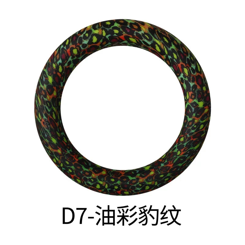 Flower Printing Silicone Circle 65mm Water Transfer Ring