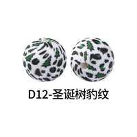 D12-Christmas tree leopard print