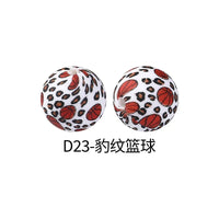 D23-Leopard print basketball