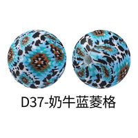 D37-Cow Blue Rhomboid