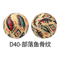 D40-Tribal Fishbone Pattern