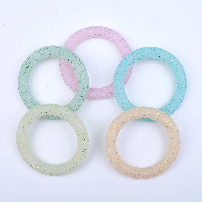 Water Transfer Silicone Ring 65mm Animal Print