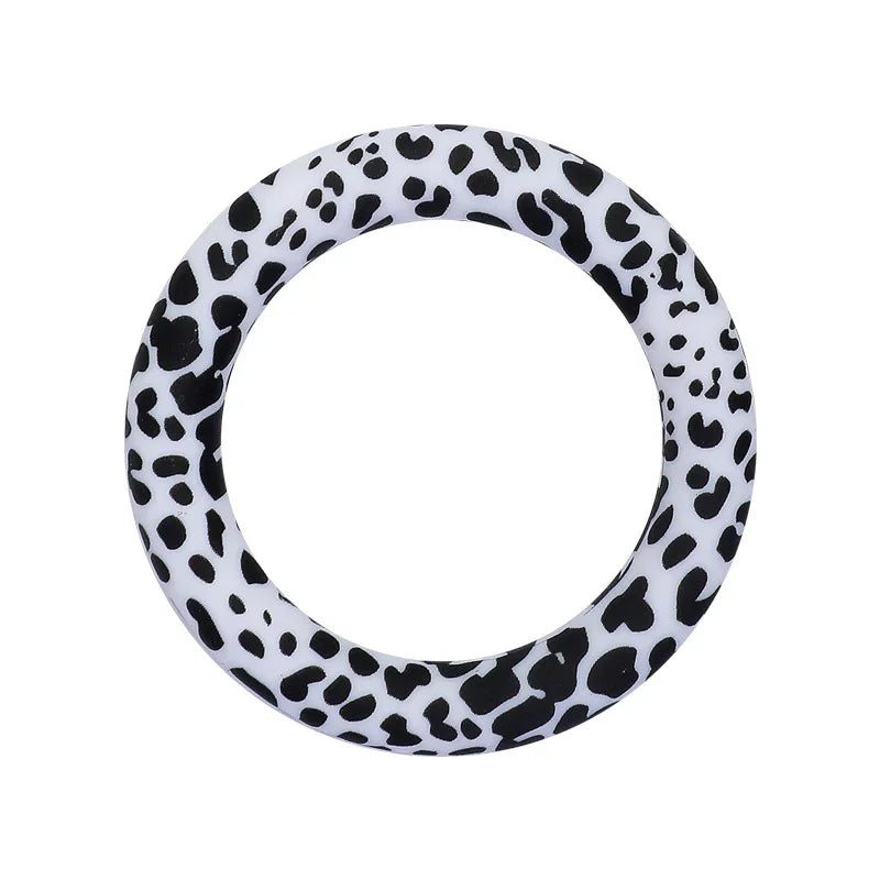 Water Transfer Silicone Ring 65mm Animal Print