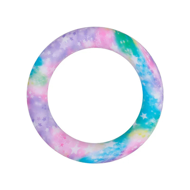 Water Transfer Silicone Ring 65mm Animal Print
