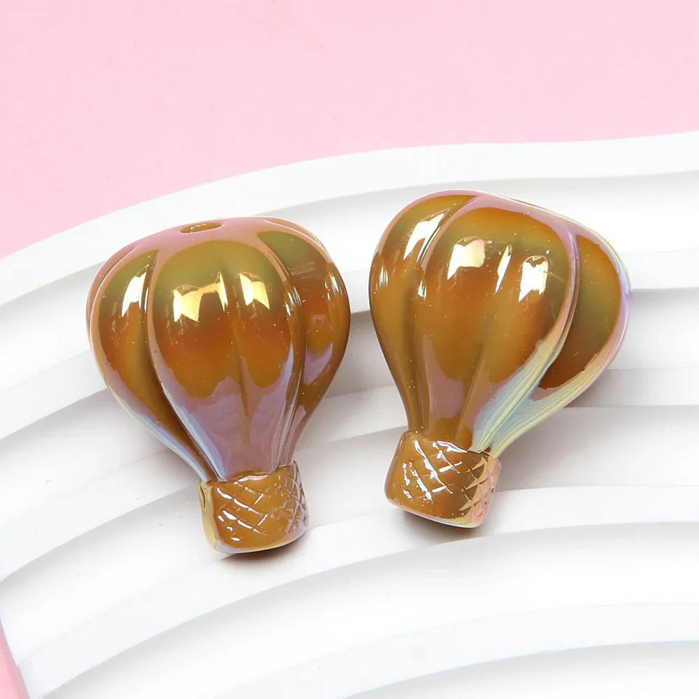 Hot Air Balloon Acrylic Beaded UV Coating
