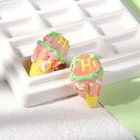 Yellow Sweet Cylinder Frosted Powder Ball Green Powder Cream Hi