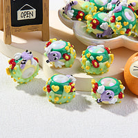 Colored bead dragonfly