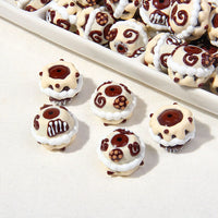 Cream brown Circle