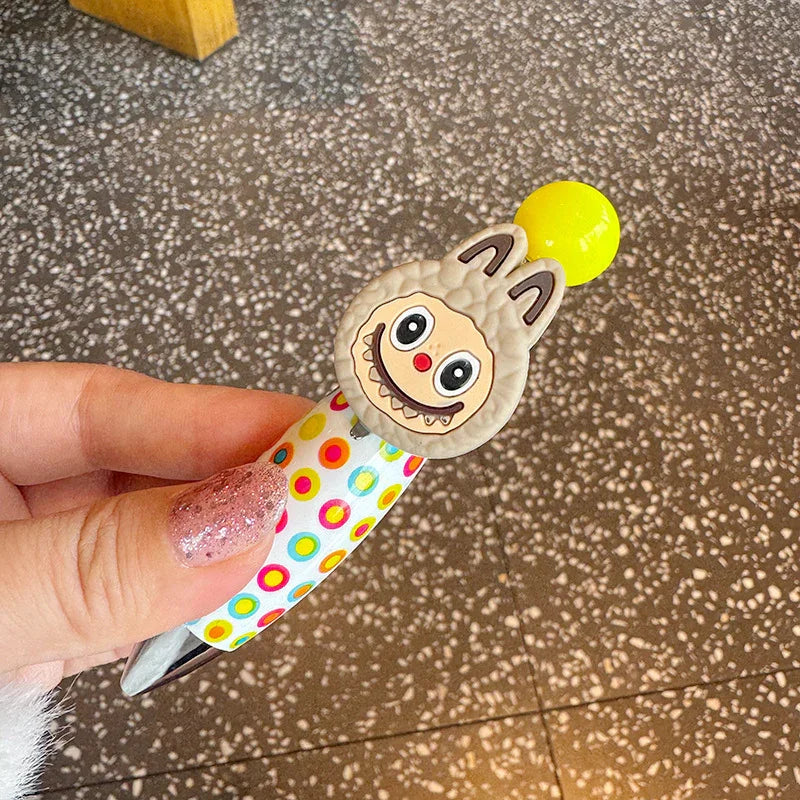 Creative Monster Press Pen Gel Pen Stereo Ballpoint Pen