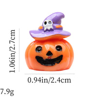 Pumpkin Purple Skull Cap