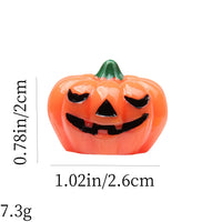 Orange Squinting Smile Pumpkin